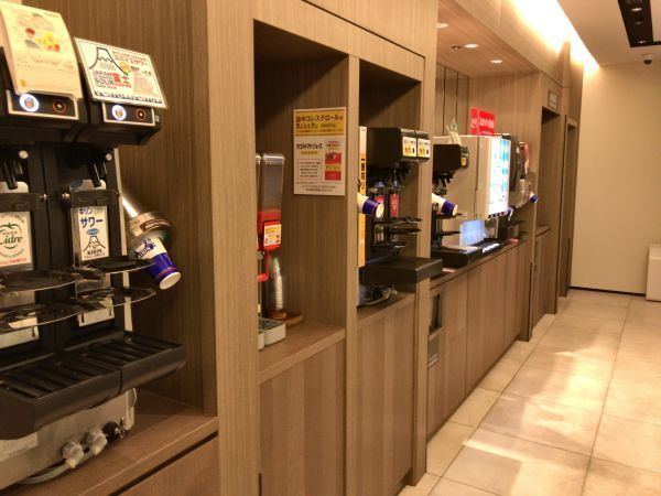 プレミアムラウンジ セントレアのドリンクバー