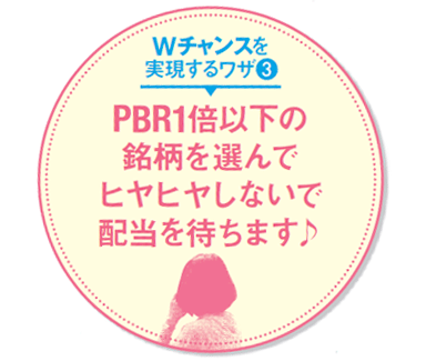 株 初心者の専業主婦・竹沢真理さんのWチャンスを実現するワザ!PBR1倍以下の銘柄を選んでヒヤヒヤしないで配当を待ちます