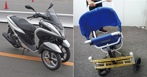 暴走ベビーカーで話題に!ヤマハ・トリシティ125の「スゴい技術」
