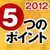 あの人の注目トピックは？2012年を占う5つのポイント