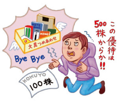 【株主優待の落とし穴2】株主優待がもらえる単元株数に注意!