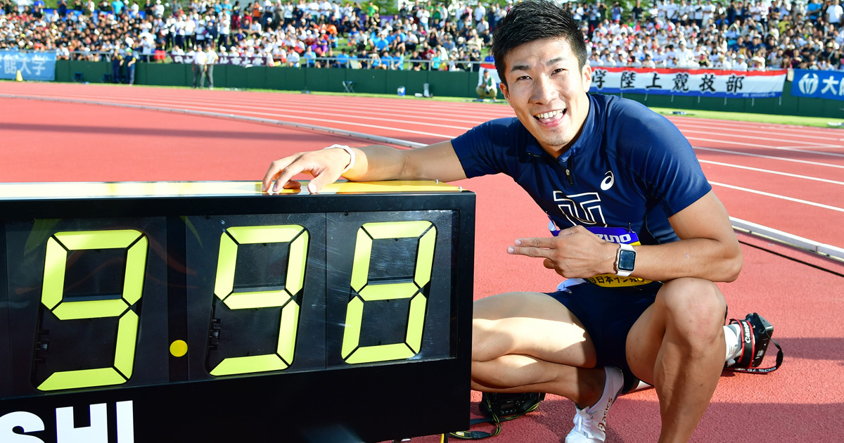 100m9秒台!桐生選手に続く日本人の記録更新はあるか