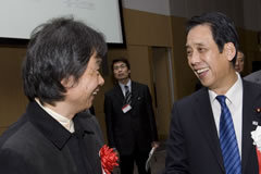 宮本茂&川端達夫