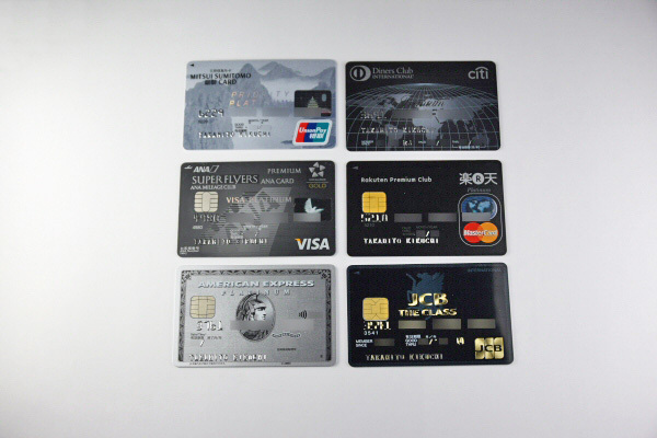 「銀聯(ぎんれん)」「ダイナースクラブ」「Visa」「Mastercard」「アメリカン・エキスプレス」「JCB」の6つの国際ブランドのクレジットカード