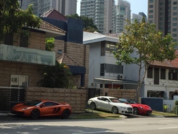 シンガポールの高級車