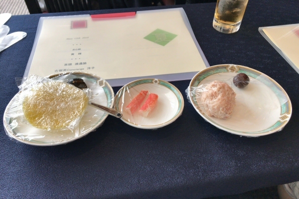 「パンダ饅頭」と「カニ焼売」の材料