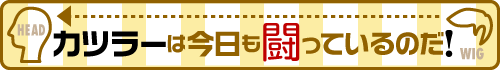 カツラーは今日も闘っているのだ！