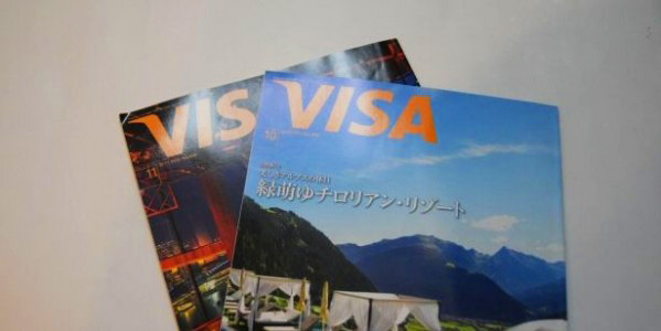 三井住友カードの情報誌「VISA」