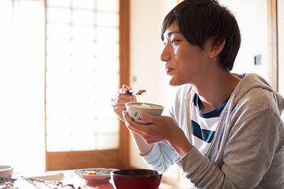 バランスの良い食事をこころがけましょう