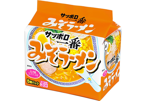 インスタントラーメン人気1位はサッポロ一番みそ 不動のワケ