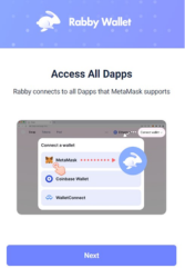 Rabby walletをダウンロードする