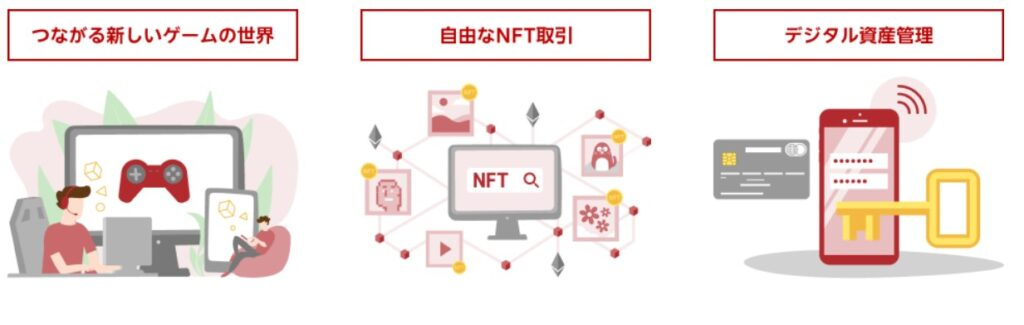 Web3サービスが利用できる