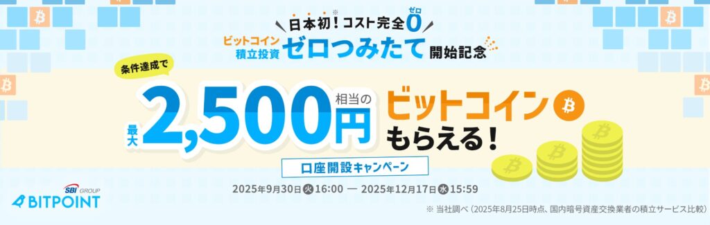 BITPOINTキャンペーン