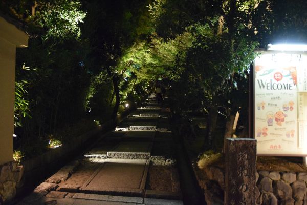 夜の高台寺