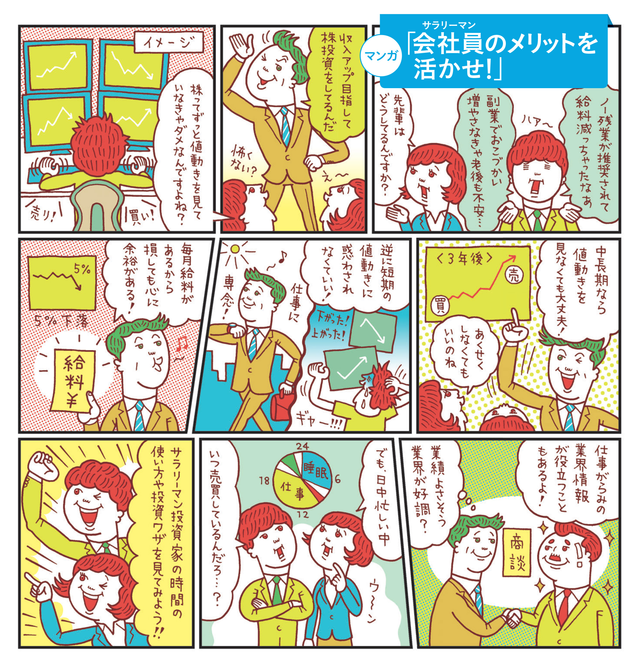 サラリーマン投資家になるメリットや本業と両立させながら上手に時間を使うコツを紹介 株の初心者は目先の株価に振り回されず中長期の保有を目指そう 個人 投資家の 株で勝つ 投資手法を徹底解剖 ザイ オンライン