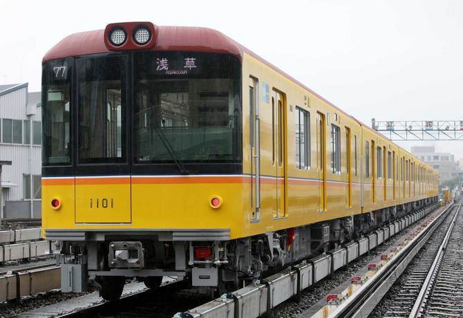 地下鉄銀座線の車両