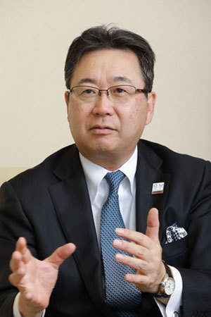 ずほ信託銀行の飯盛徹夫社長 みずほ信託銀行の飯盛徹夫社長