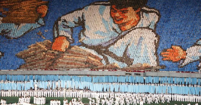 北朝鮮10月のマスゲーム公演へ向けて練習開始 Youtubeで世界配信も 消費インサイド ダイヤモンド オンライン