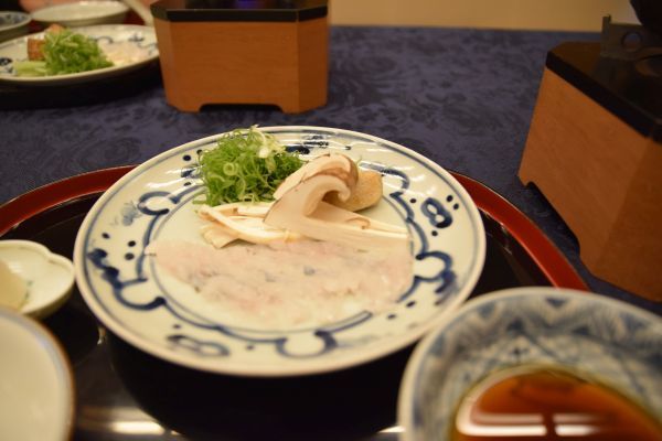 「魚三楼」の料理「鯛しゃぶ」