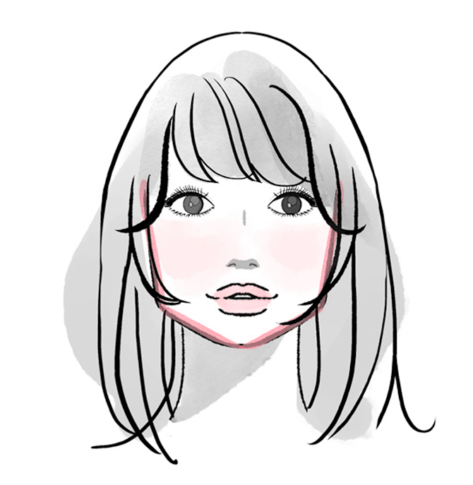 ベース型に似合う前髪の基本とは あなたは髪を切らなくても変われる ダイヤモンド オンライン