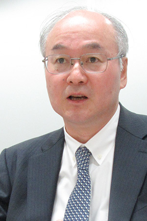 オリンパスの田口晶弘取締役