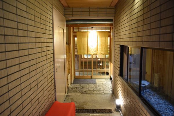 「京料理 竹島」の入り口