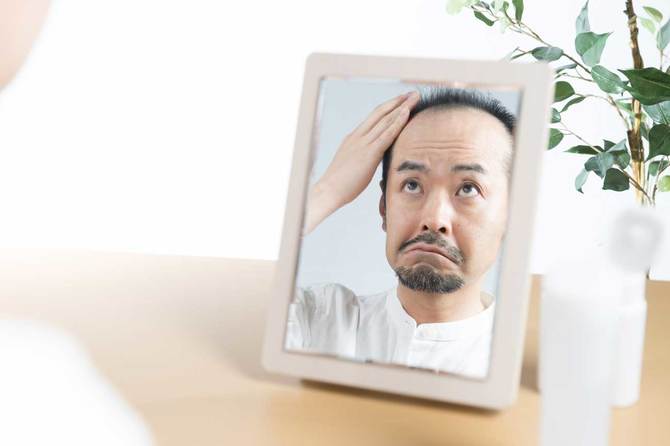 薄毛の人は紫外線に注意すべきです