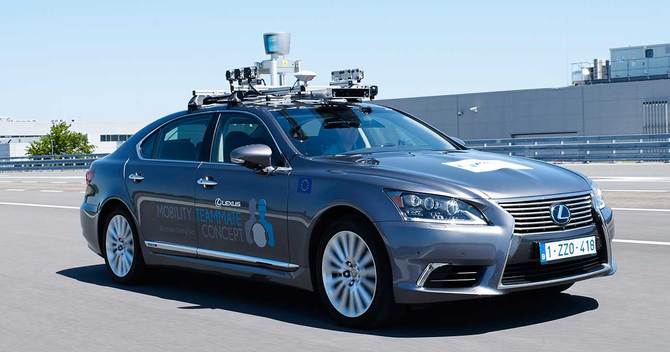 トヨタは欧州で自動運転車のテスト走行を開始