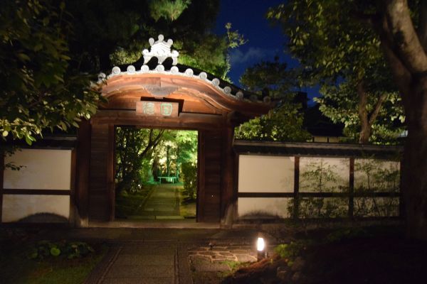圓徳院の夜間特別拝観「客殿に微涼生ず」