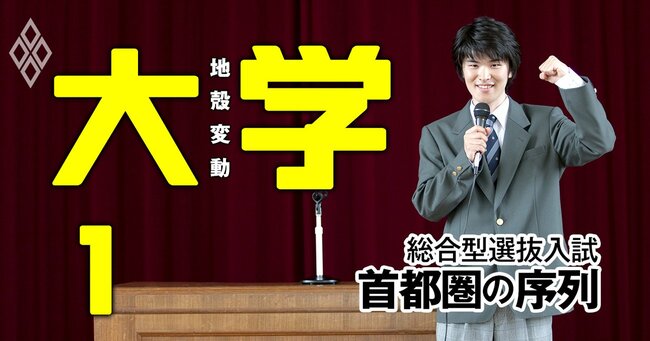  慶應SFCだけじゃない！一発逆転が狙える自己推薦型「総合型選抜入試」の難易度は？【首都圏34大学】