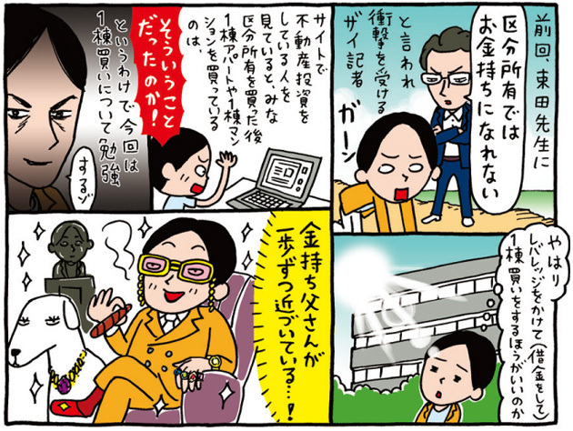 不動産投資で今回は1棟アパートという大物に照準を絞った