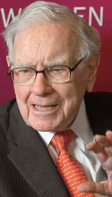 ウォーレン・エドワード・バフェット氏。米国の投資会社バークシャー・ハサウェイの会長。
