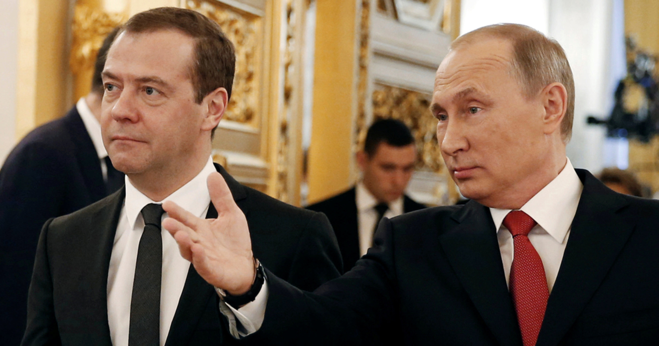 ロシア 首相 メドベージェフ