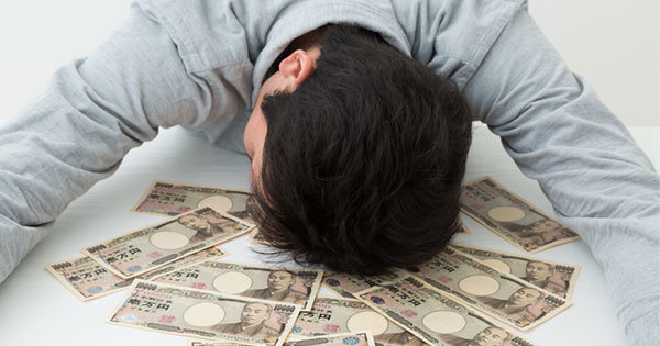 棚からぼた餅で大金を手にした8割以上は金銭感覚が麻痺