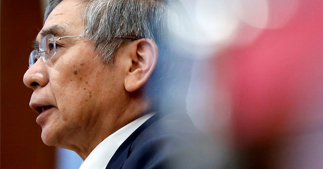日銀の黒田東彦総裁 日銀の黒田東彦総裁