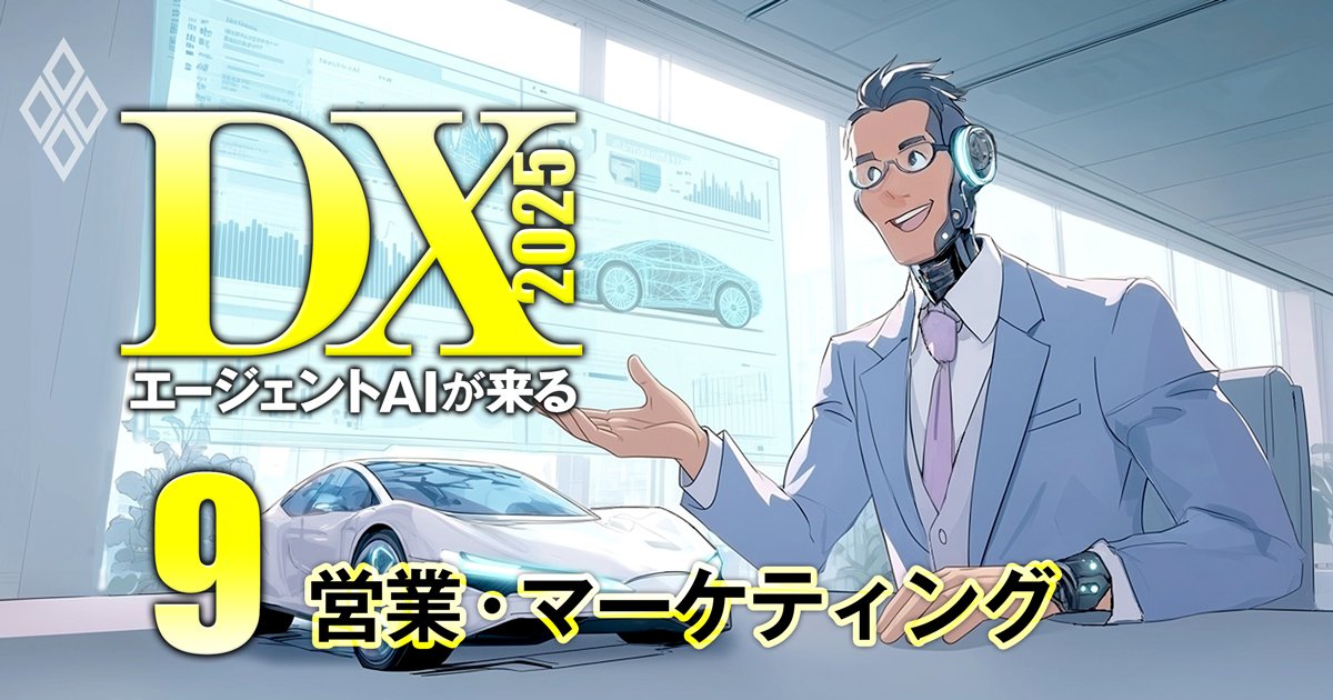 1億人分の消費者調査もOK、営業本部長そっくりさんAIが顧客攻略アドバイス…マーケティングと営業はAIでこう変わる！