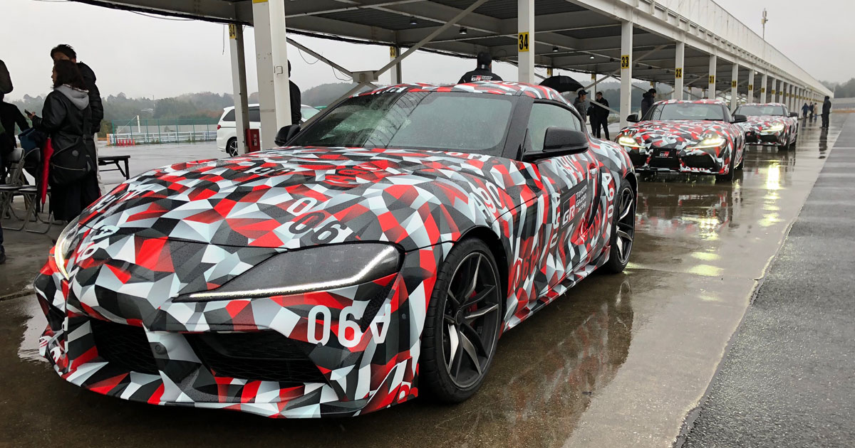 新型スープラにサーキットで試乗、もっと走りたくなるワクワク感!