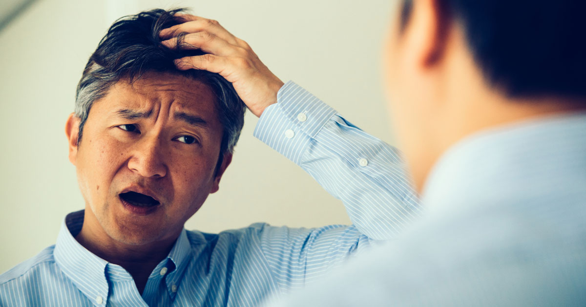 薄毛と白髪に効果的な、中高年の毛を守る料理とは?