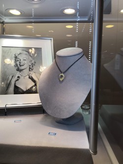 前夜祭で展示されていたオークションの出品商品。