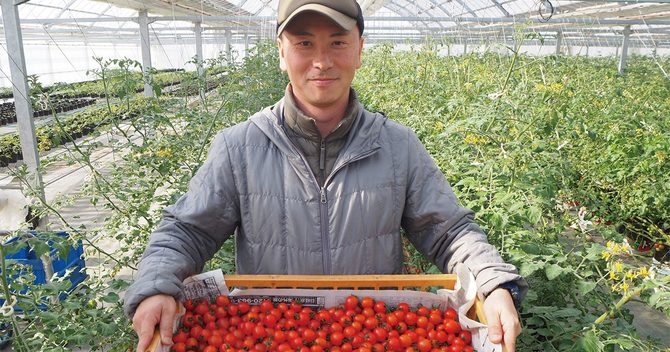 キノシタファーム代表の木下健司さん