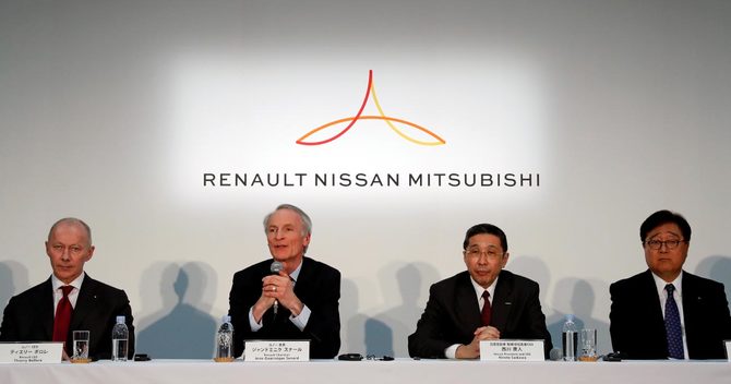 日産・ルノー・三菱の3社連合